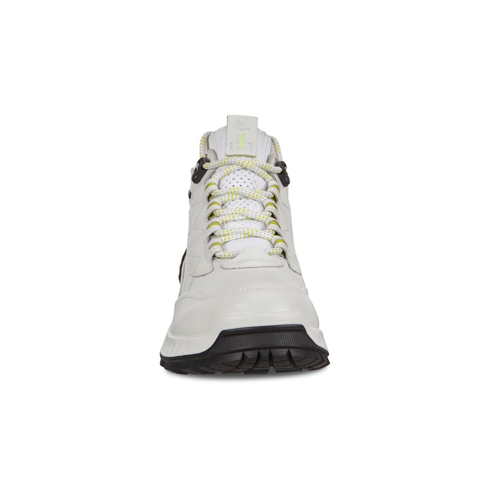 Tenis De Montaña Mujer - ECCO Exohike Mid Gtx - Blancos - RTV317549